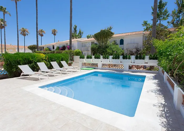 Charming Townhouse/5bedrs/front Beach/private Pool * ماربيا